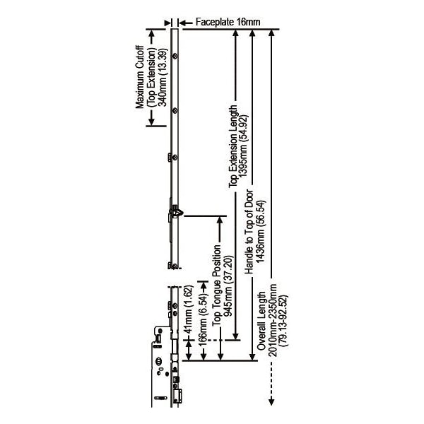 Strybuc Manual Top Tongue Ext 850-8778555 - main